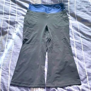 Anue Gray & Blue Sports Flare-Out Sweatpants Bottom [Size M] 💙